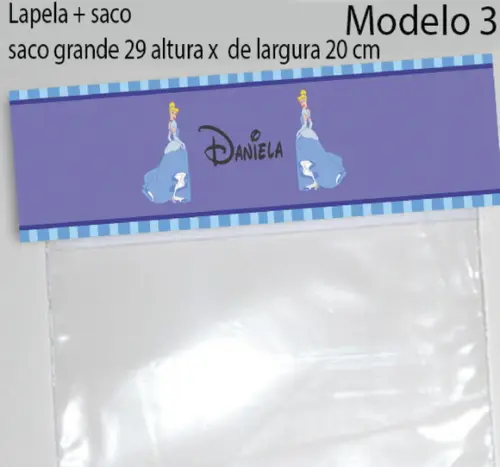 Lapela e Saco Grande-cinderela