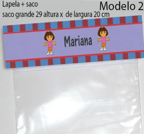 Lapela e Saco Grande-dora