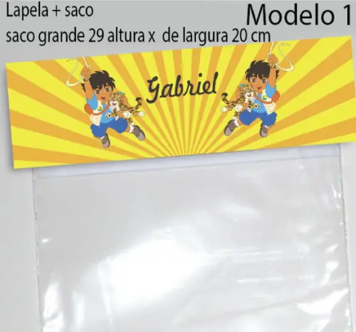Lapela e Saco Grande-dora