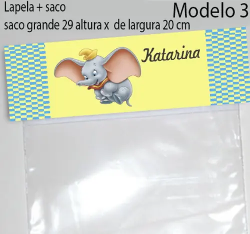 Lapela e Saco Grande-dumbo