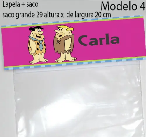 Lapela e Saco Grande-fred Flintstone