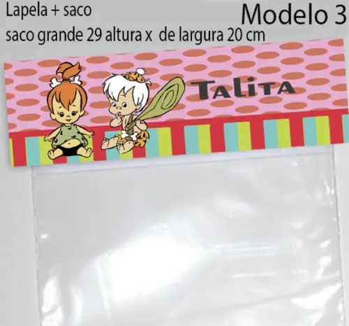Lapela e Saco Grande-fred Flintstone
