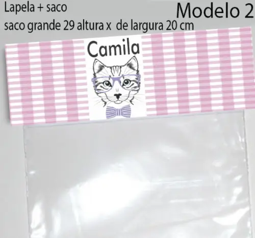 Lapela e Saco Grande-gatinho