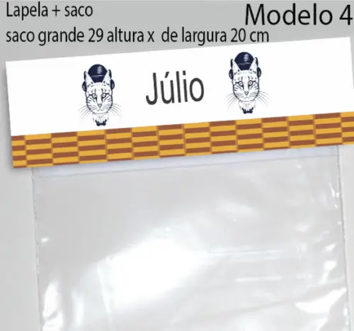 Lapela e Saco Grande-gatinho
