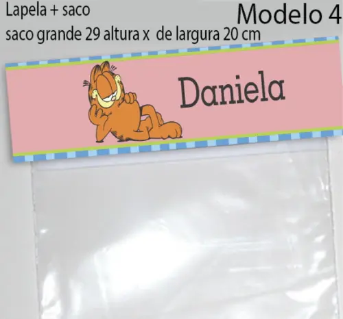Lapela e Saco Grande-garfield