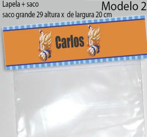 Lapela e Saco Grande-goku