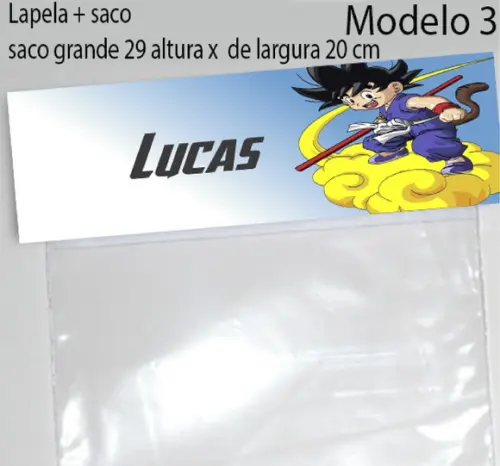 Lapela e Saco Grande-goku