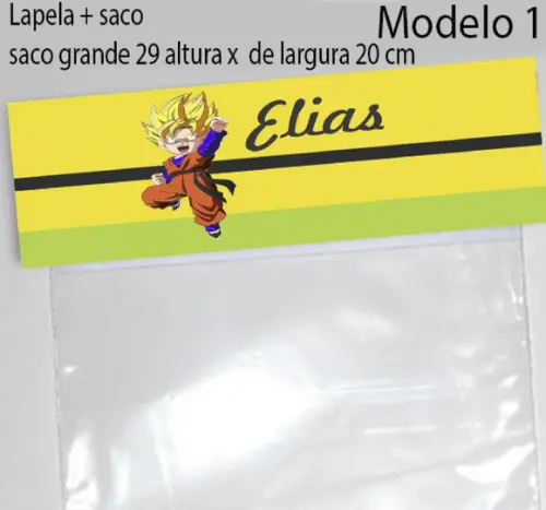 Lapela e Saco Grande-goku