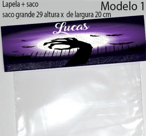 Lapela e Saco Grande-halloween#2