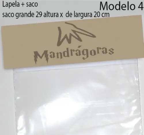 Lapela e Saco Grande-harry Potter-modelo 2