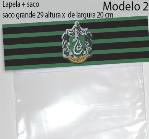 Lapela e Saco Grande-hogwarts