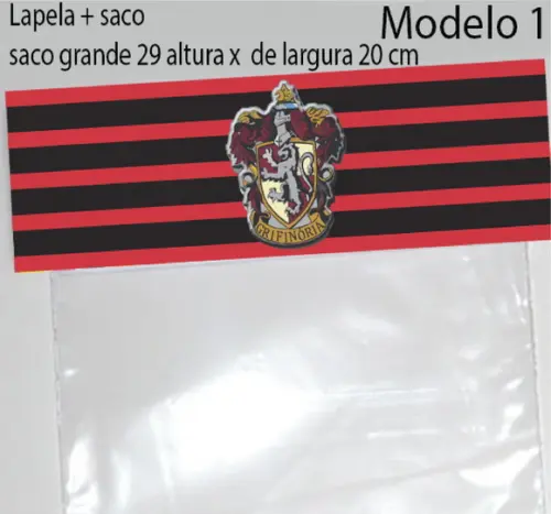 Lapela e Saco Grande-hogwarts