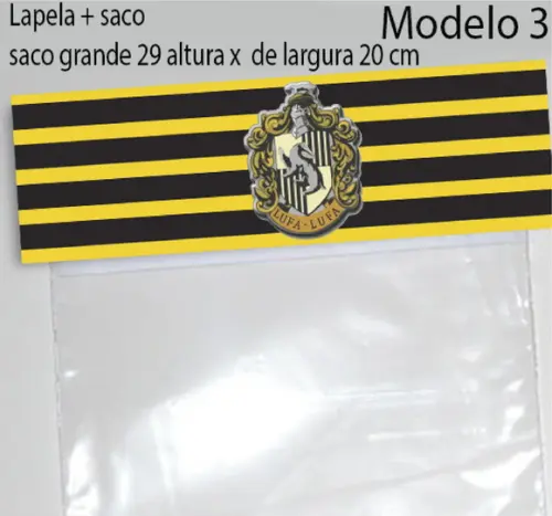 Lapela e Saco Grande-hogwarts