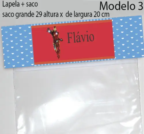 Lapela e Saco Grande-homem de Ferro