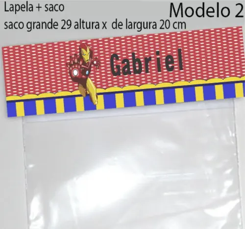 Lapela e Saco Grande-homem de Ferro