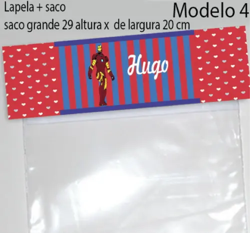 Lapela e Saco Grande-homem de Ferro