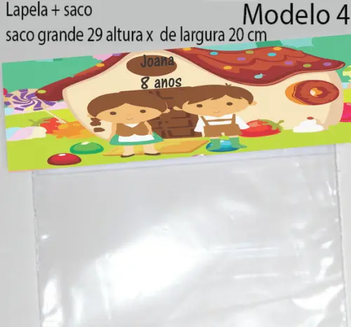 Lapela e Saco Grande-joão e Maria
