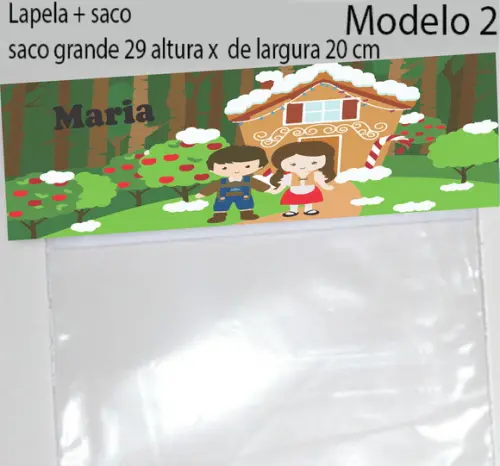 Lapela e Saco Grande-joão e Maria