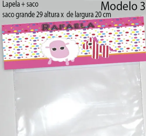 Lapela e Saco Grande-lalaloopsy