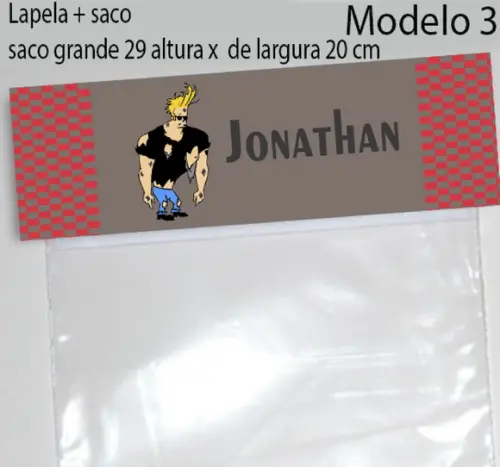 Lapela e Saco Grande-johnny Bravo