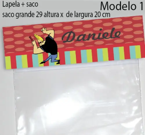 Lapela e Saco Grande-johnny Bravo