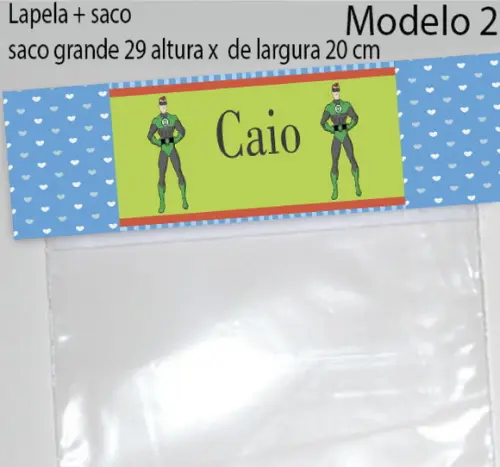 Lapela e Saco Grande-lanterna Verde