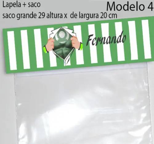 Lapela e Saco Grande-lanterna Verde
