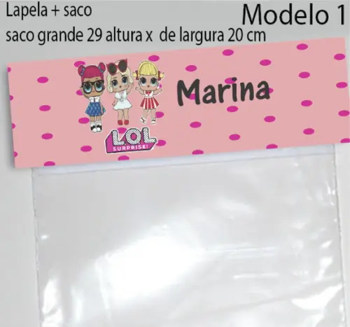 Lapela e Saco Grande-lol