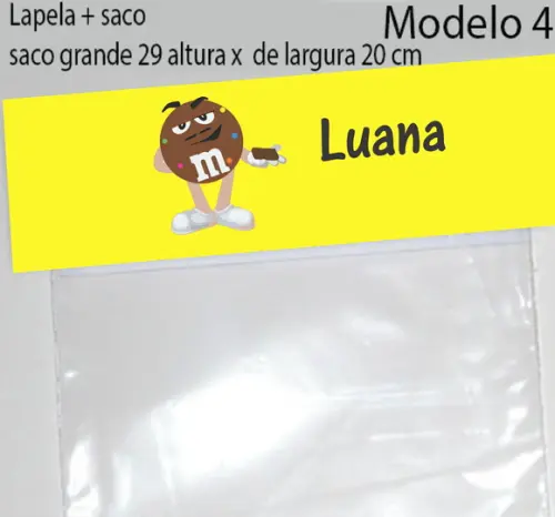 Lapela e Saco Grande-m&m