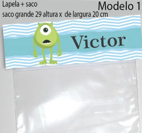 Lapela e Saco Grande-mike Wazowski