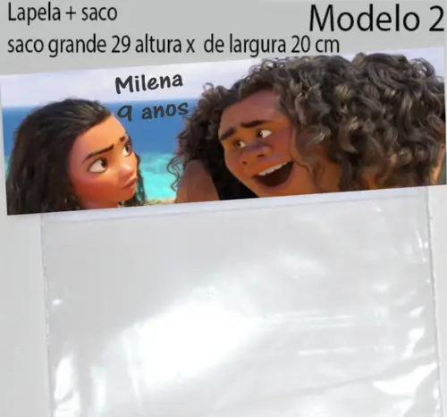 Lapela e Saco Grande-moana e Mauí