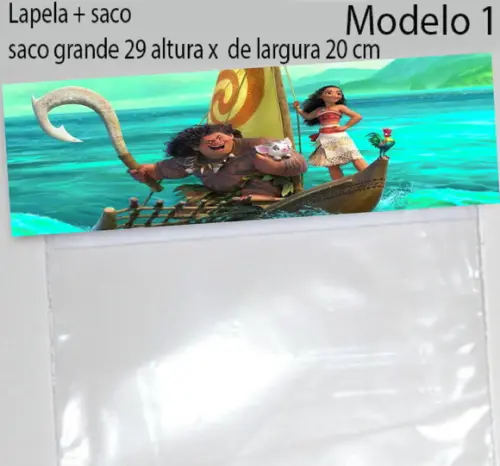 Lapela e Saco Grande-moana e Mauí