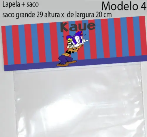 Lapela e Saco Grande-pateta