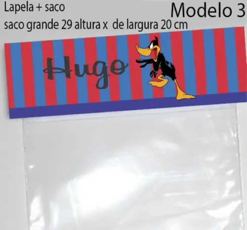 Lapela e Saco Grande-patolino