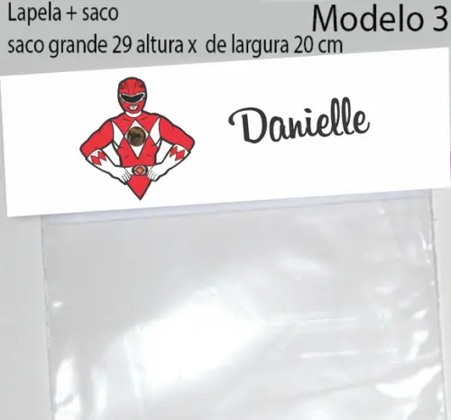 Lapela e Saco Grande-pawer Ranger