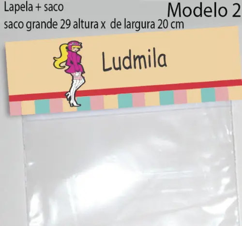 Lapela e Saco Grande-penelope Charmosa