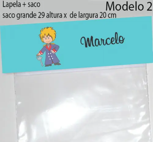 Lapela e Saco Grande-pequeno Príncipe