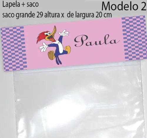 Lapela e Saco Grande-pica Pau