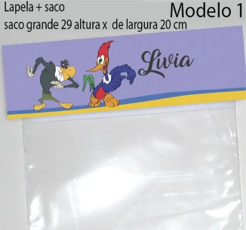 Lapela e Saco Grande-pica Pau