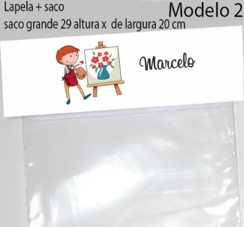 Lapela e Saco Grande-pintando o 7