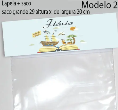 Lapela e Saco Grande-pirata