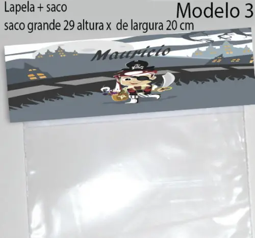 Lapela e Saco Grande-pirata