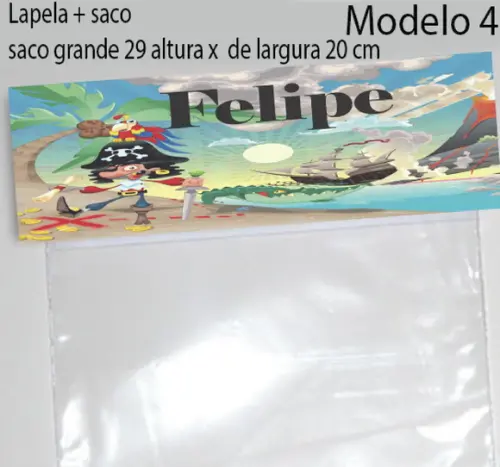 Lapela e Saco Grande-pirata