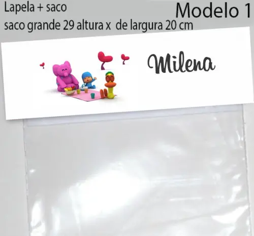 Lapela e Saco Grande-pocoyo