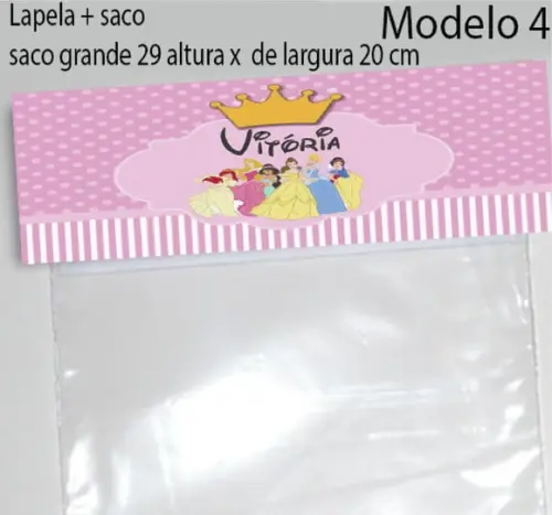 Lapela e Saco Grande-princesas