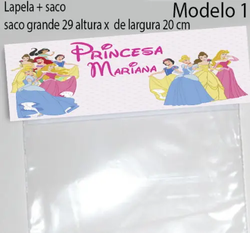 Lapela e Saco Grande-princesas