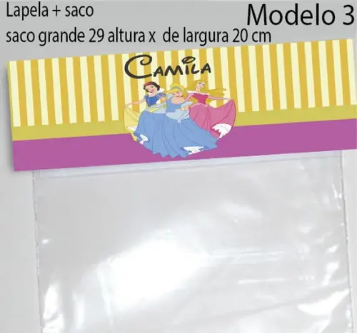 Lapela e Saco Grande-princesas