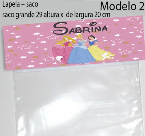 Lapela e Saco Grande-princesas