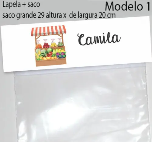 Lapela e Saco Grande-quitandinha