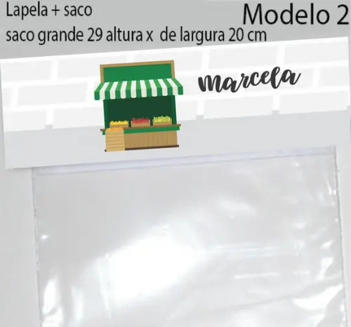 Lapela e Saco Grande-quitandinha